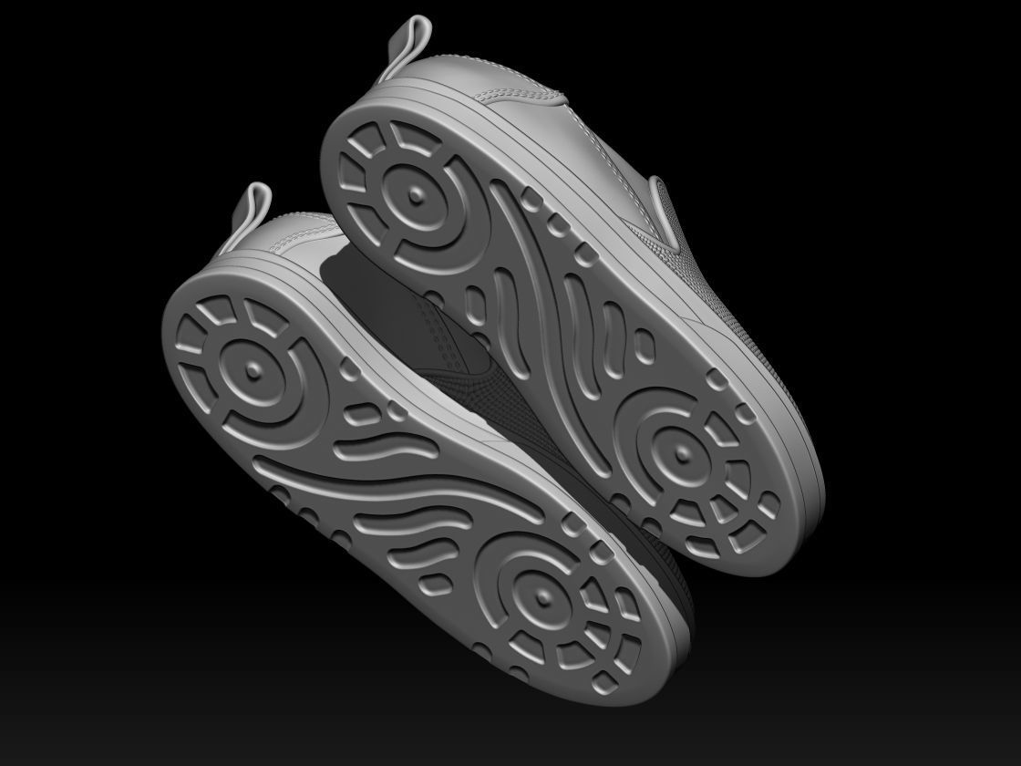Men Shoes for 3D Print 3D print model_6