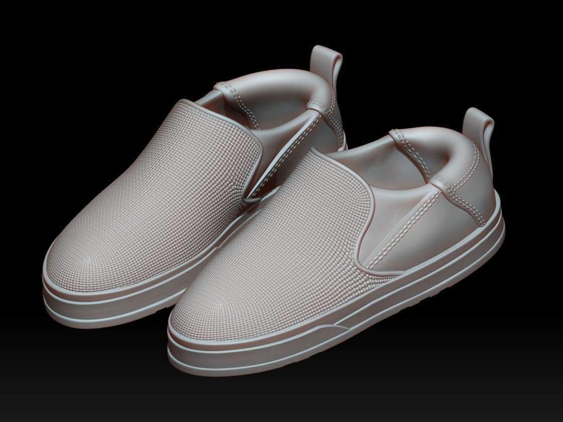 Men Shoes for 3D Print 3D print model_9