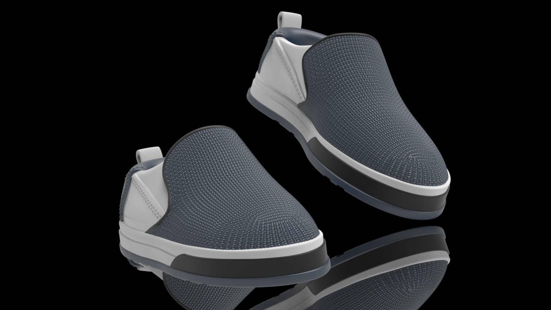Men Shoes for 3D Print 3D print model_5