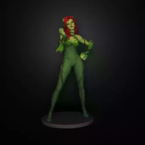 Poison Ivy 3D print model