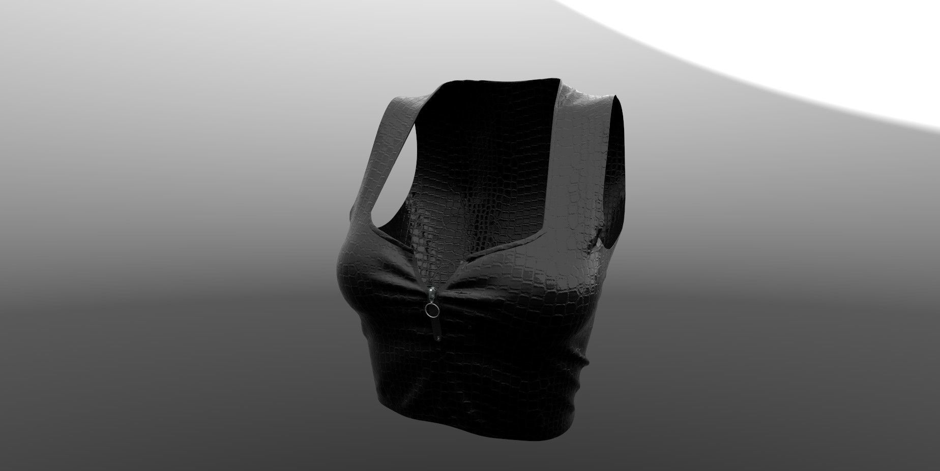 Leather Top PBR 4k Low-poly 3D model_2