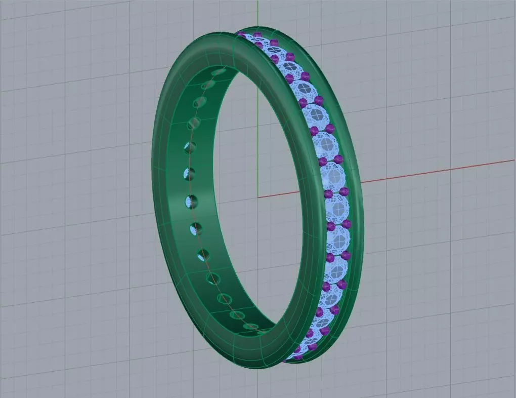 eternity band Free 3D model_0