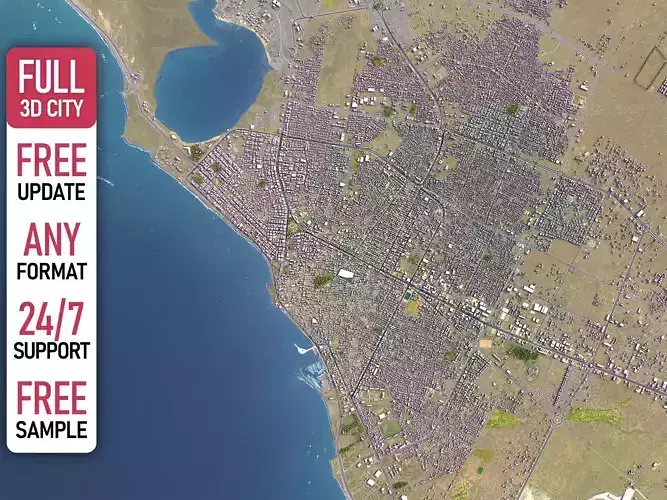 Al Hudaydah - 3D City Model