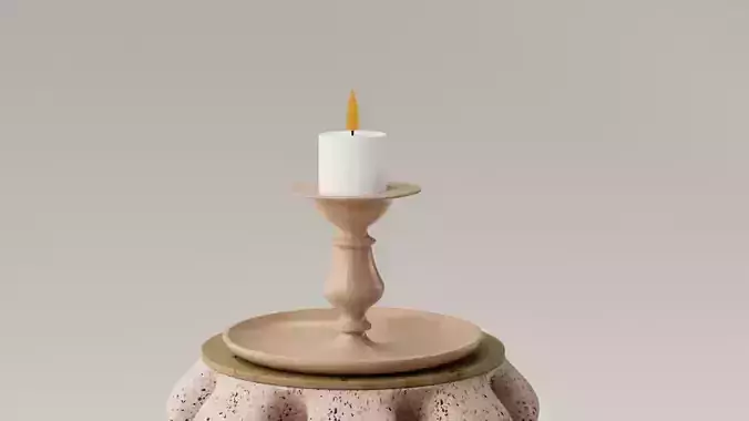 CANDELABRO - PORTA VELAS 3D print model