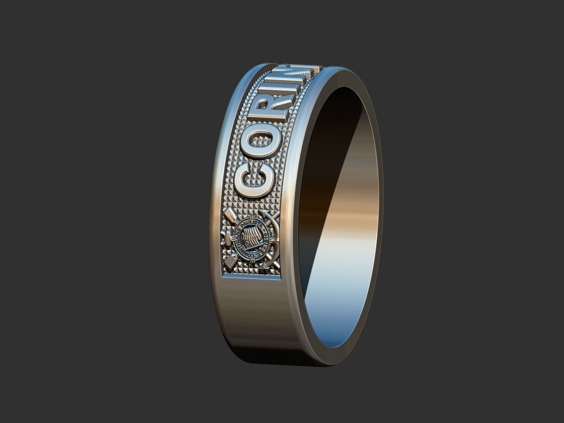 Corinthians Anel  3D print model_1