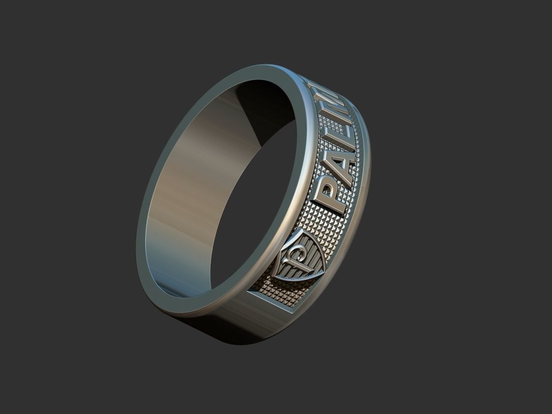 Palmeiras Anel 3D print model_6