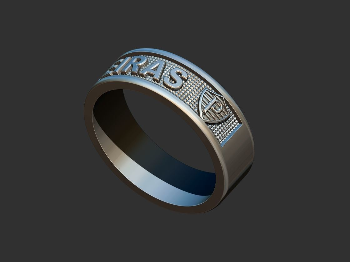 Palmeiras Anel 3D print model_2