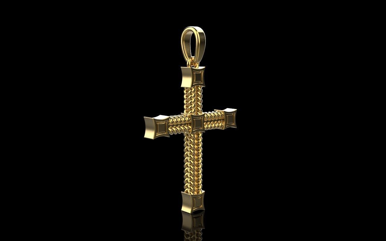 filigree cross model 831 3D print model_27