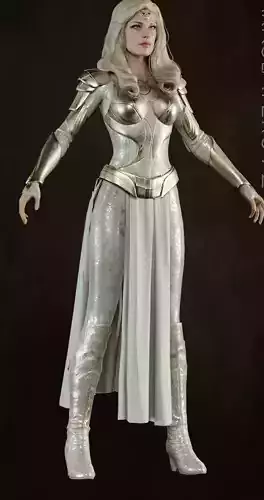 Thena Marvel 3D Model