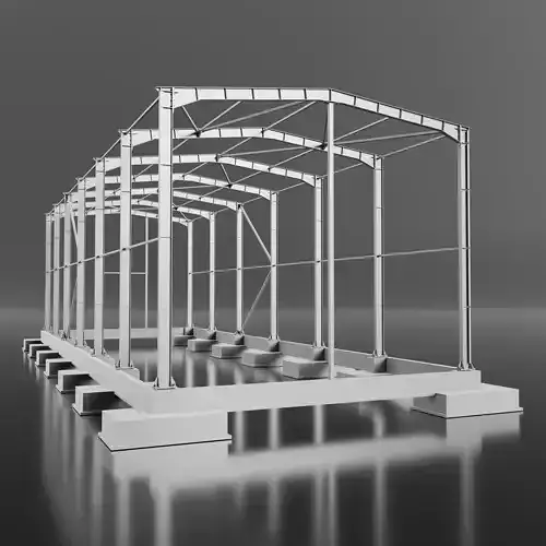 Industrial Metal Hangar