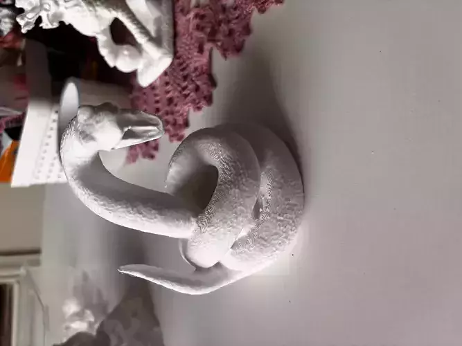 Sculpture of a snake