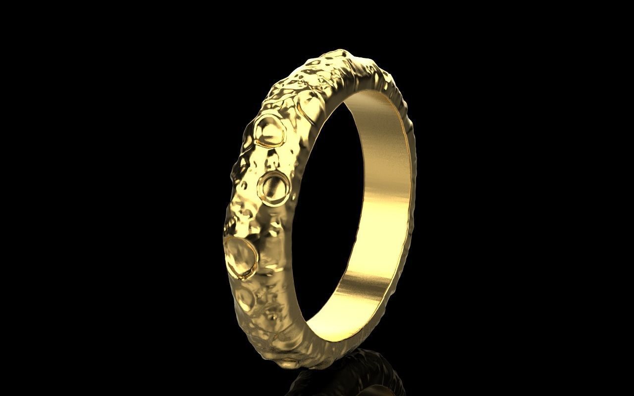moon ring model 823 3D print model_32
