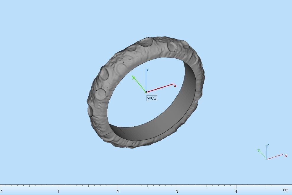 moon ring model 823 3D print model_14