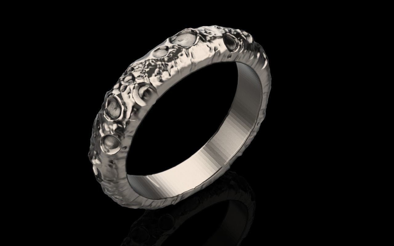 moon ring model 823 3D print model_18