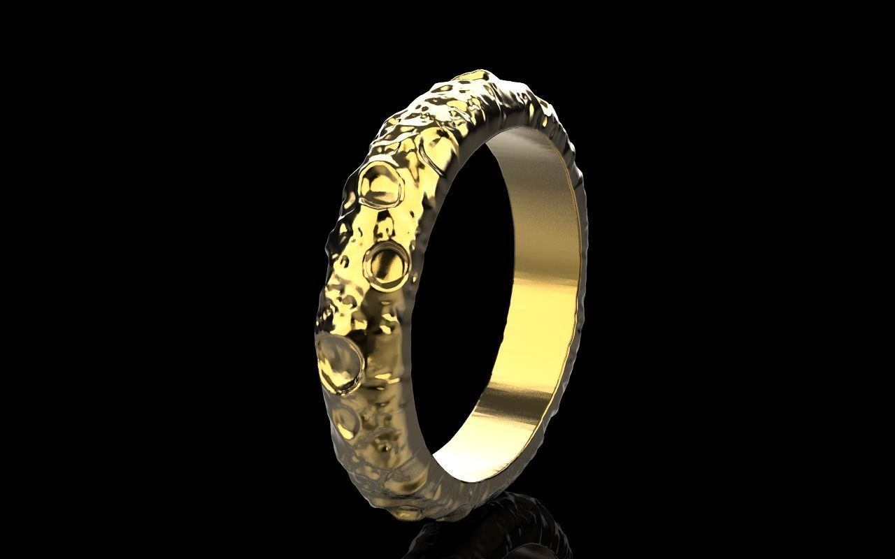 moon ring model 823 3D print model_37
