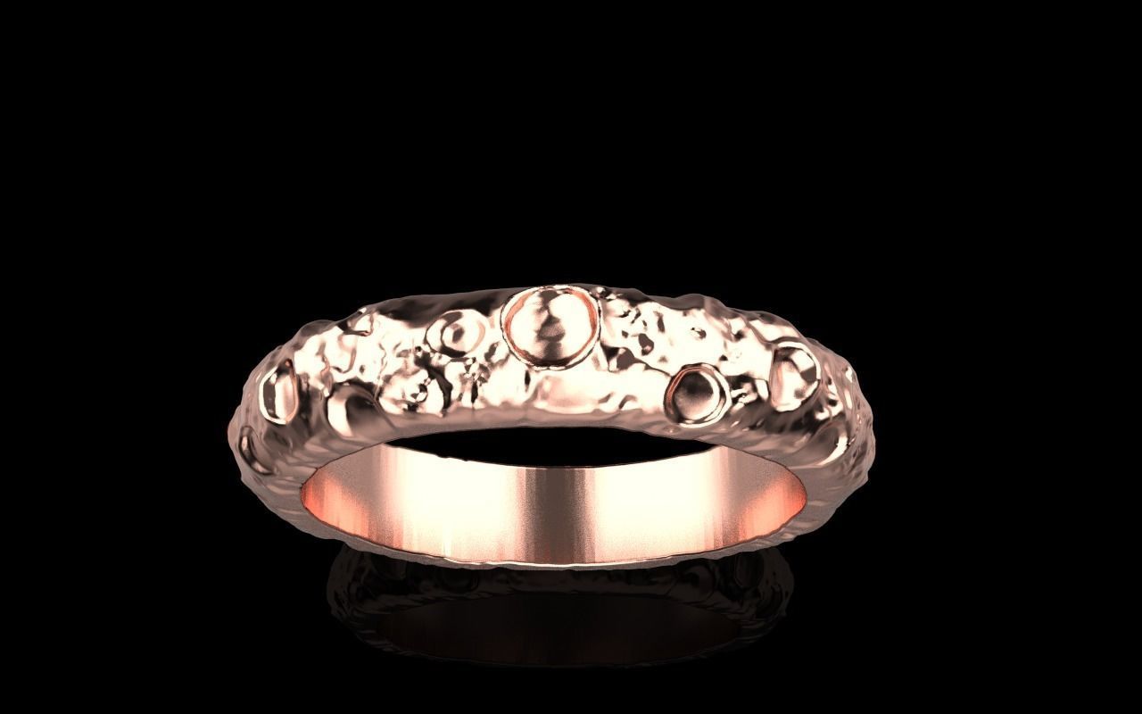 moon ring model 823 3D print model_28
