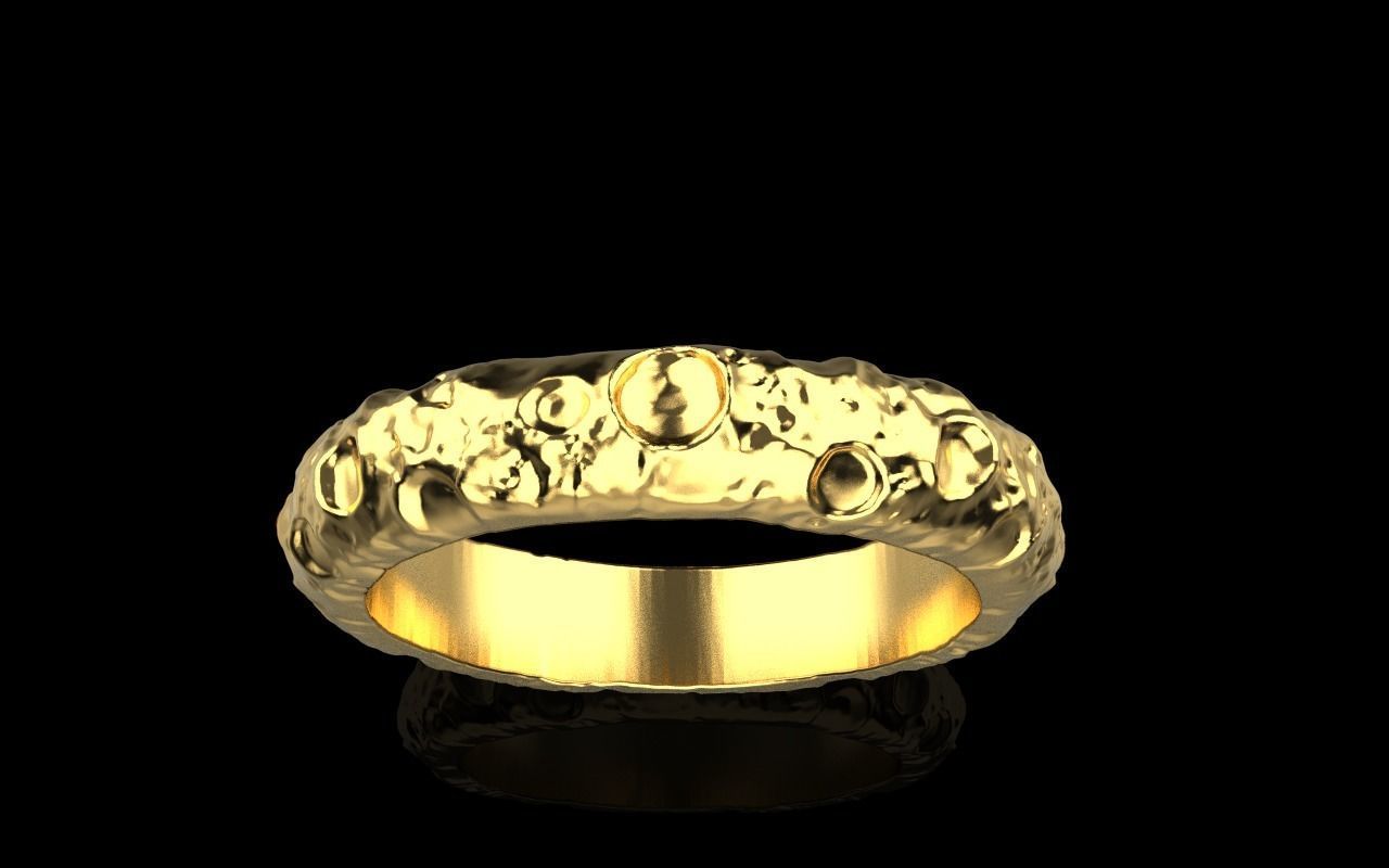 moon ring model 823 3D print model_31