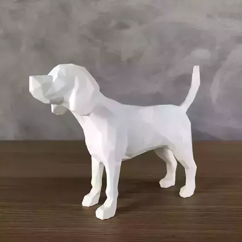Low Poly Beagle