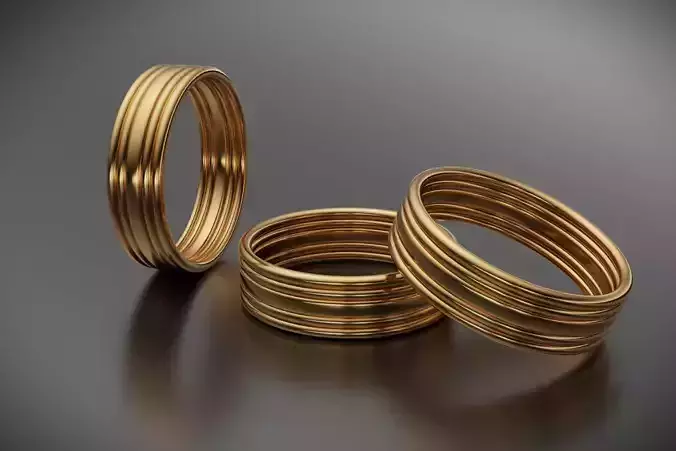 wedding ring band EU 50