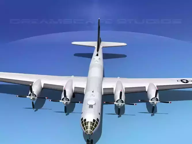 Boeing B-29 Superfortress FiFi 3D model