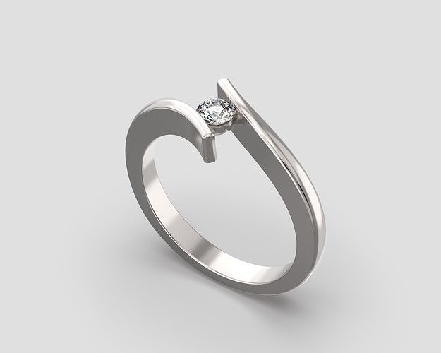 R 035 Standard Bypass Ring 3D print model