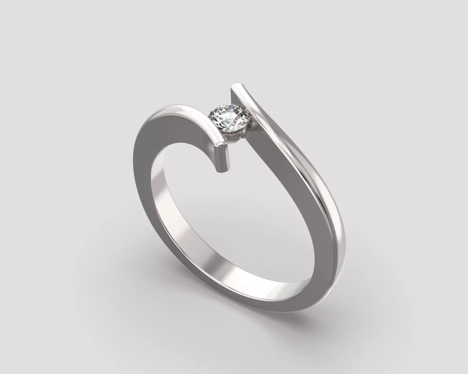 R 035 Standard Bypass Ring 3D print model_0