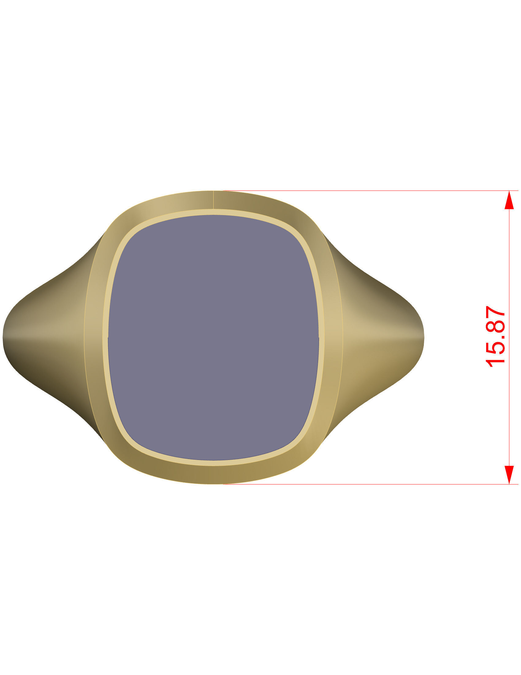 Ring Mens 3D print model_15