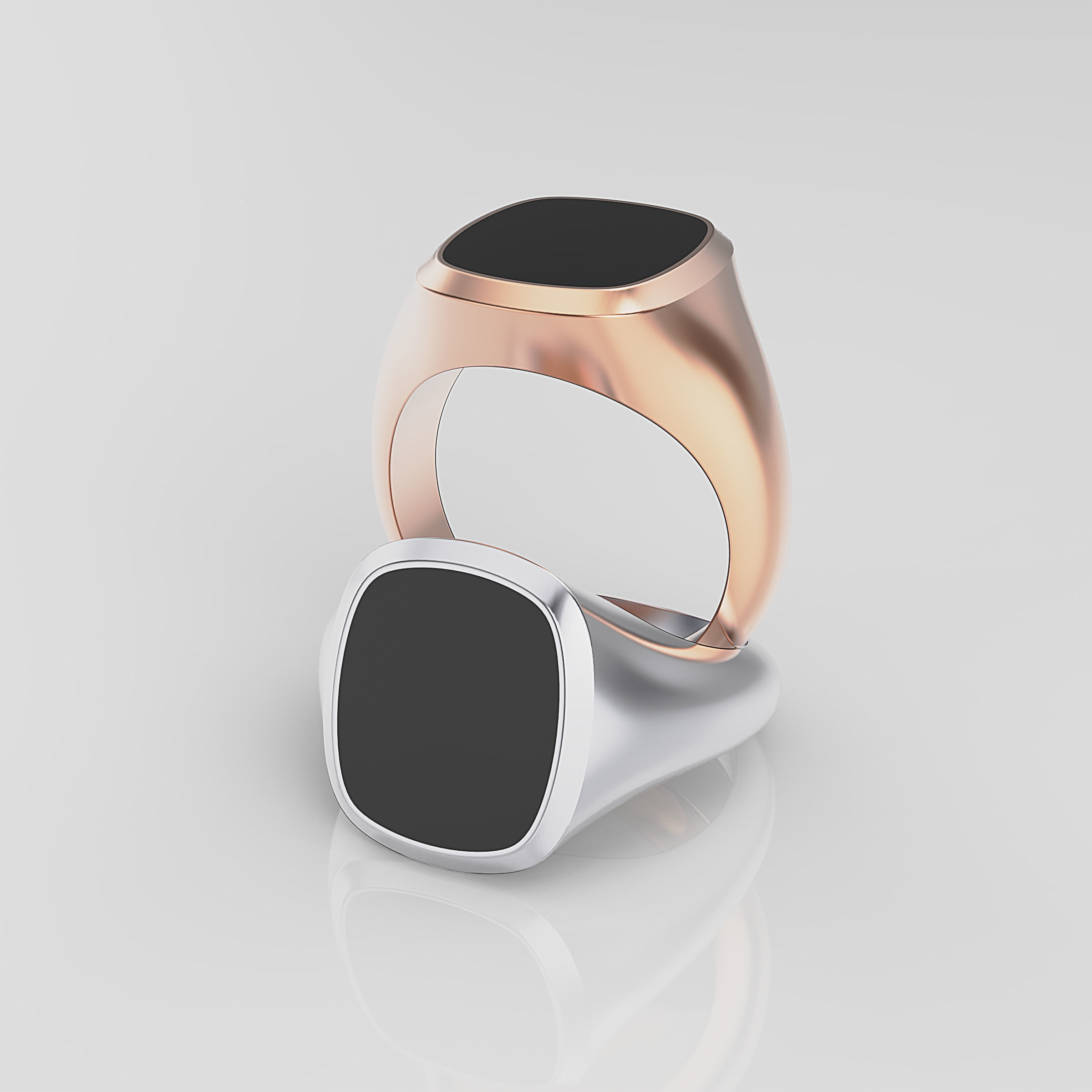Ring Mens 3D print model_10