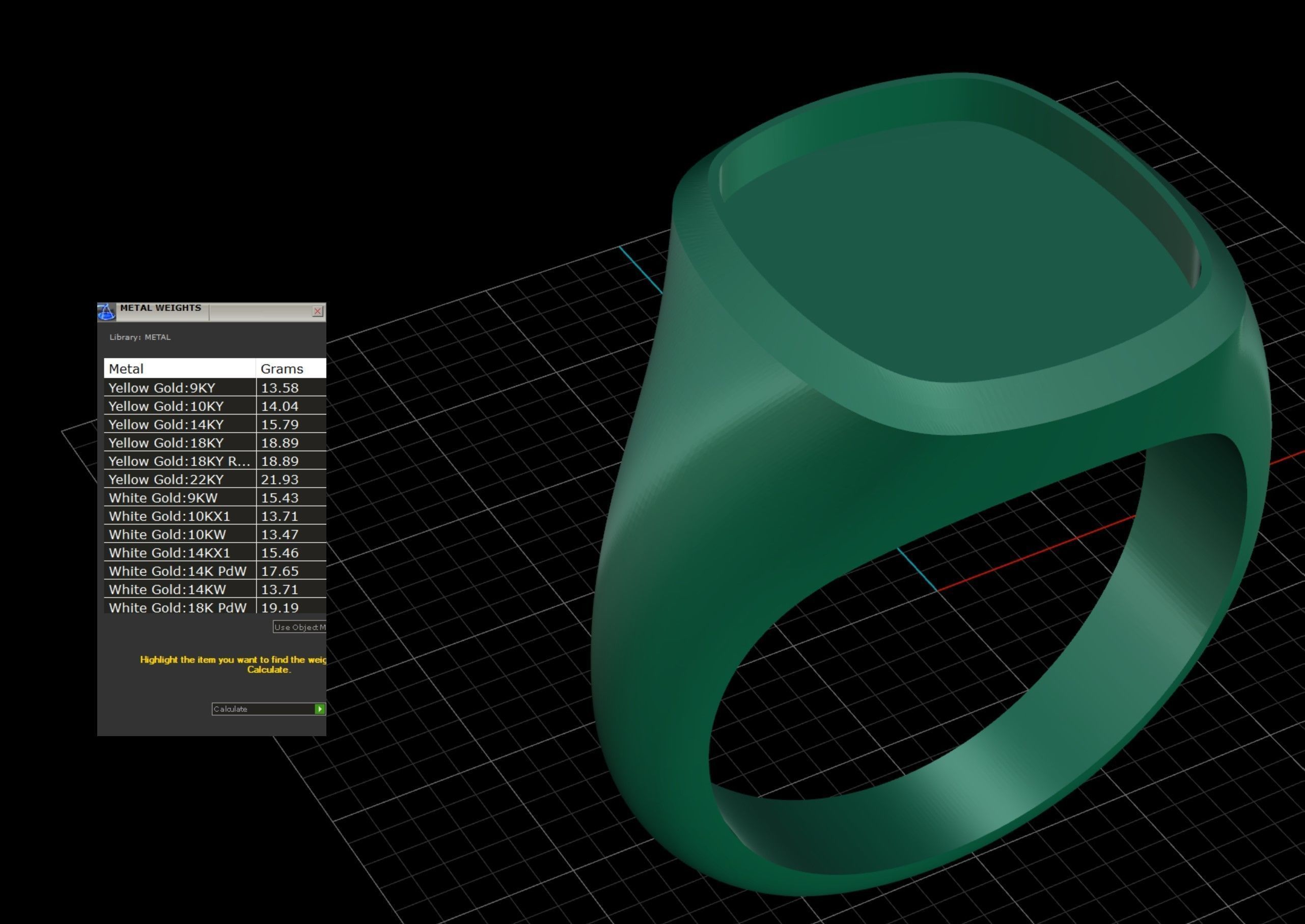 Ring Mens 3D print model_18