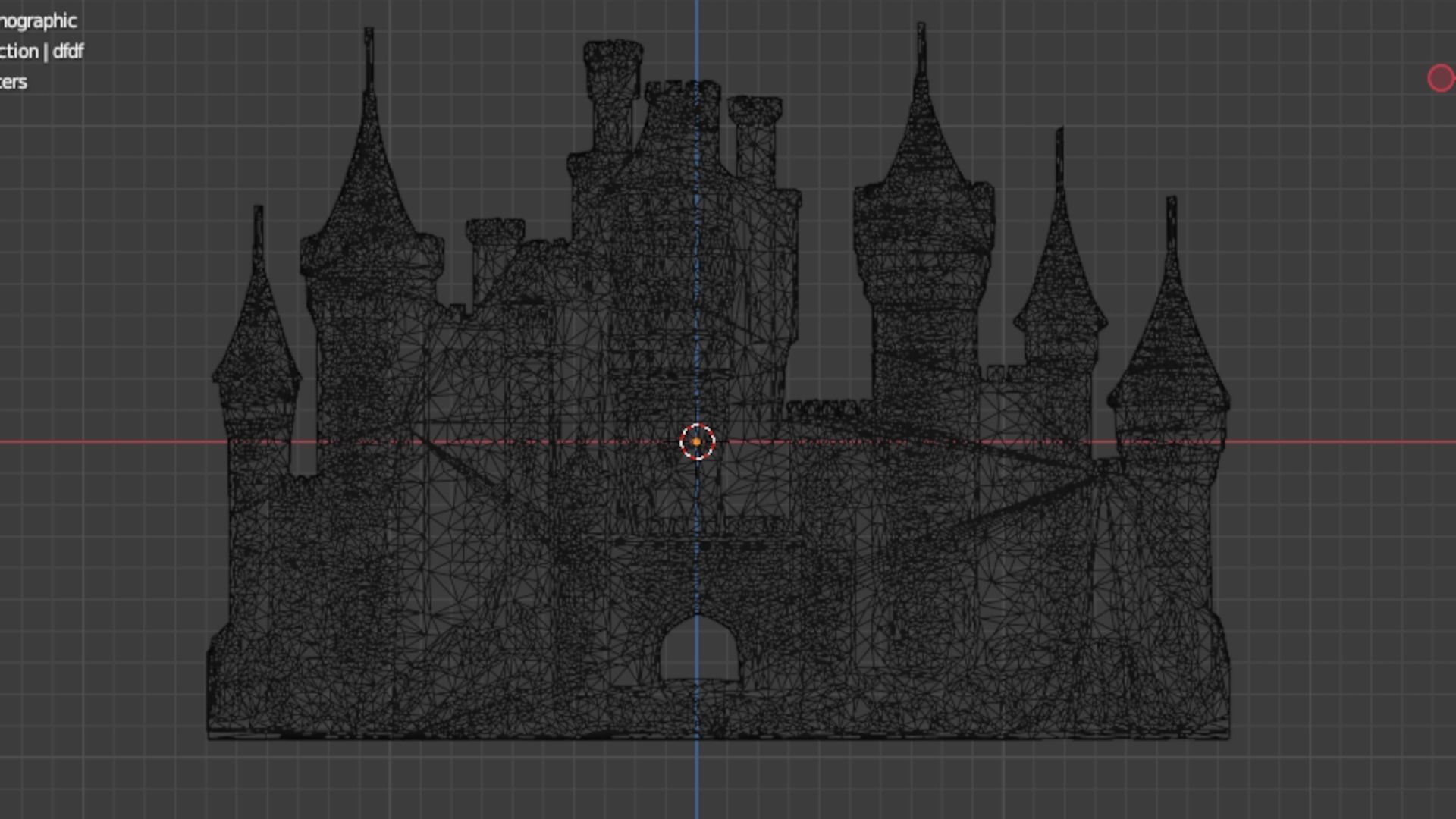 Futuristic Cityscape Relief Wall Panel -Unique 3D Printable   3D print model_5