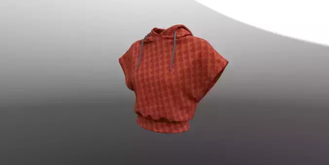 Female Hoodie PBR 4k 