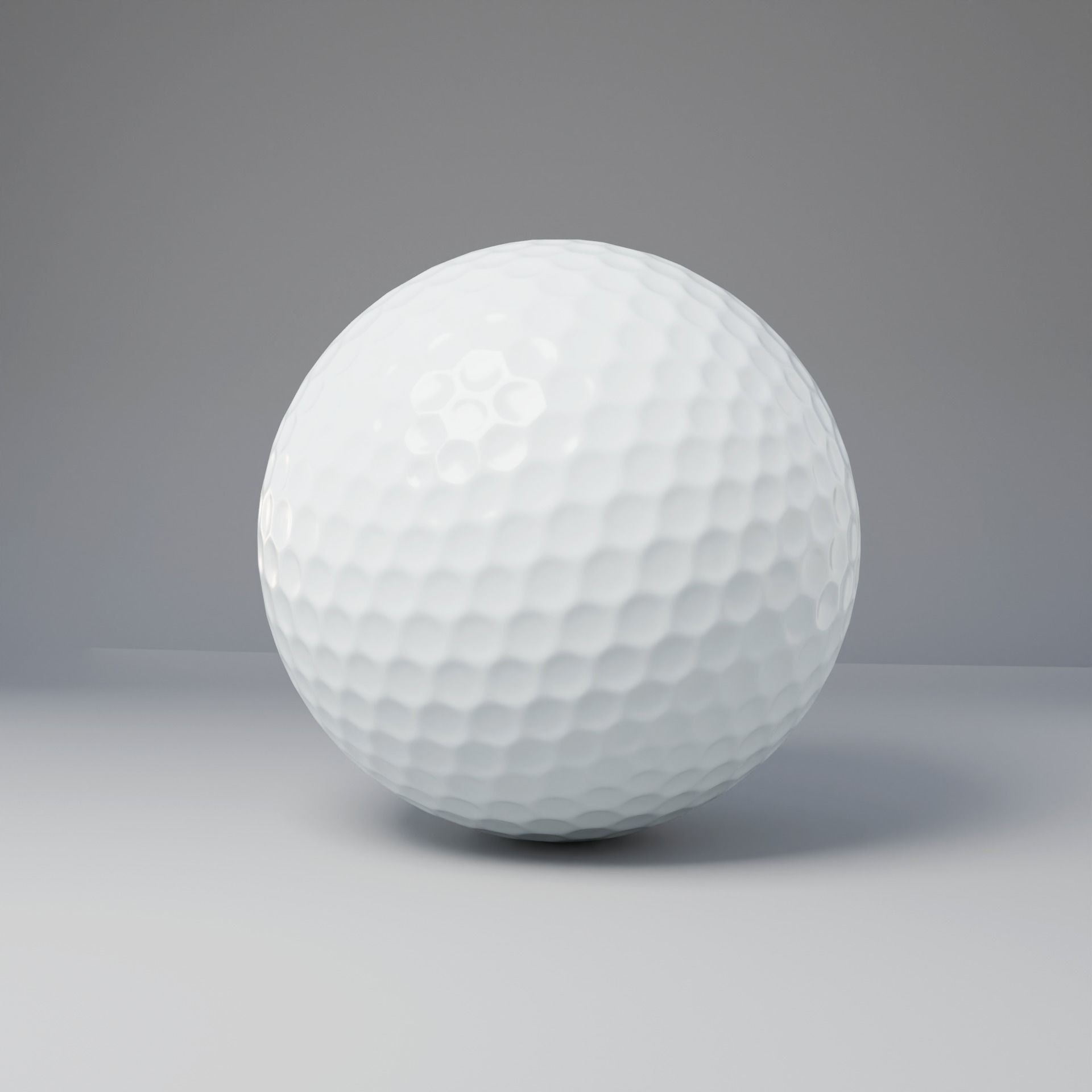 Golf Ball 3D model_1