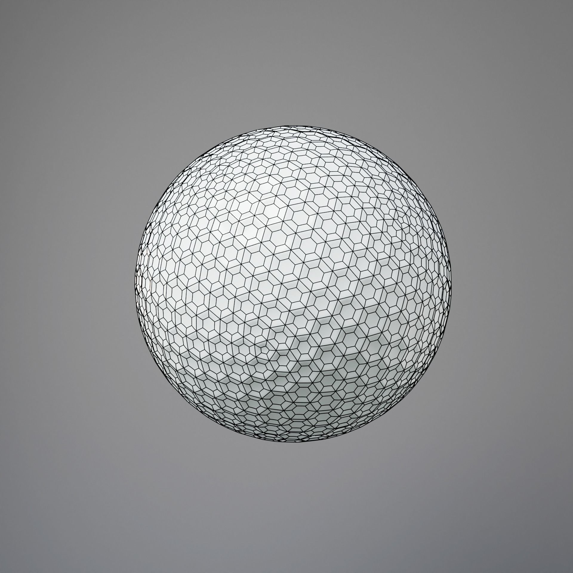 Golf Ball 3D model_2