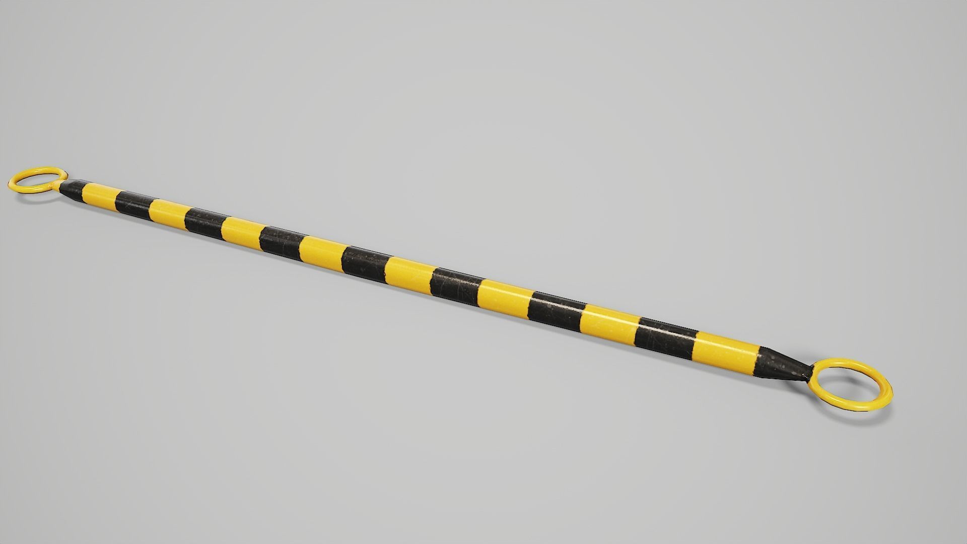 Traffic Cones Low-poly 3D model_3