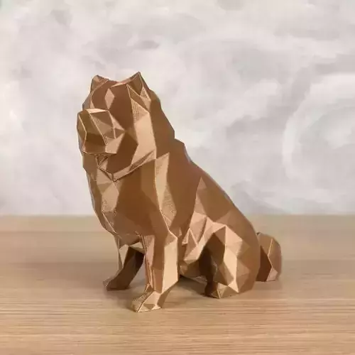 Low Poly Chow Chow