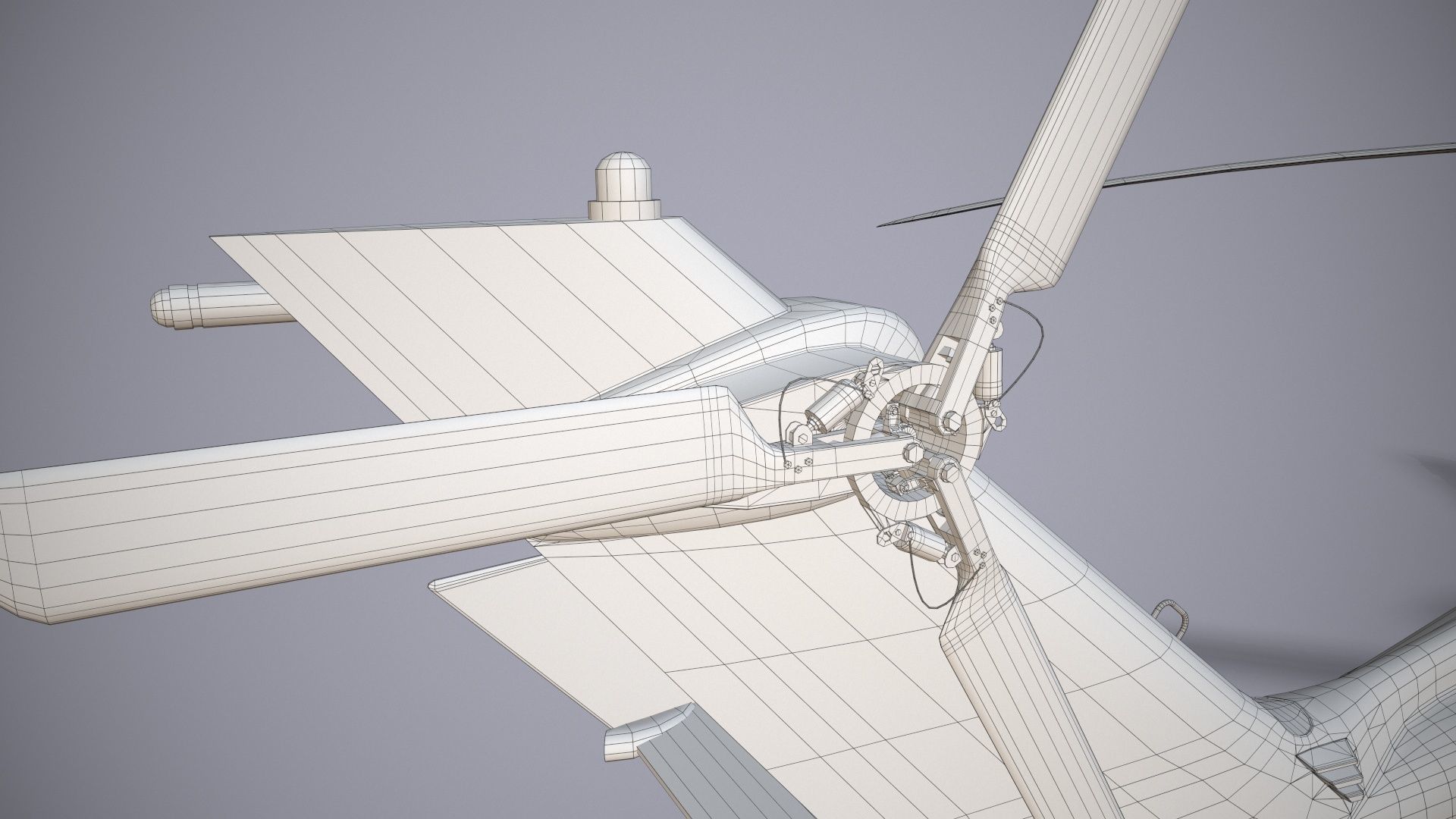 EC-665 Tiger HAD France Static Low-poly 3D model_46