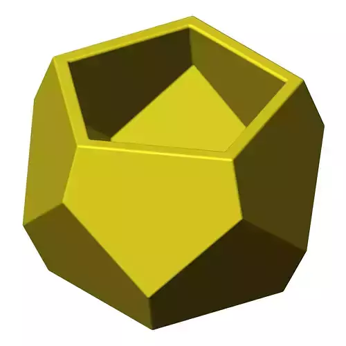 Flower Pot 3d model for 3d printing