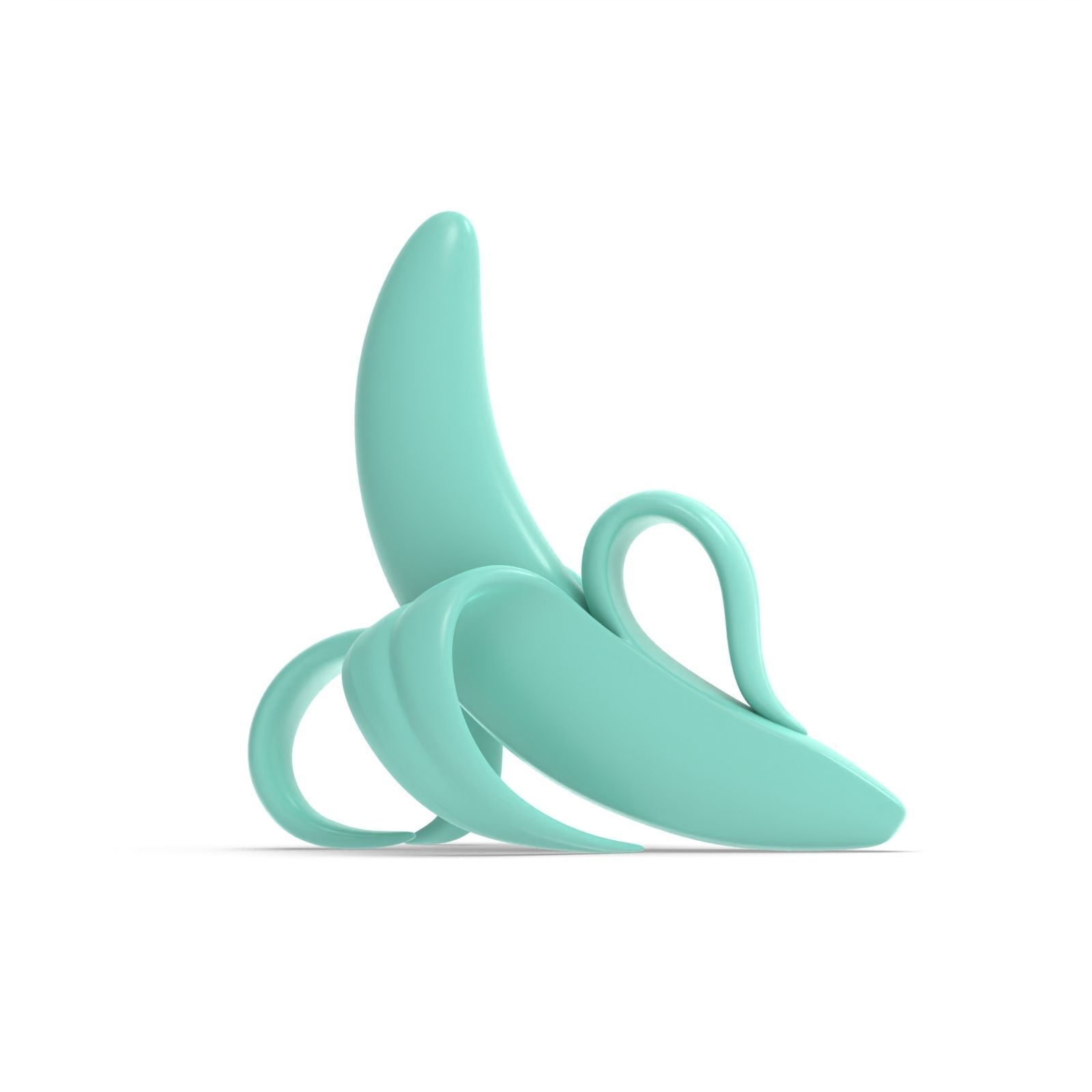 Banana  3D print model_3