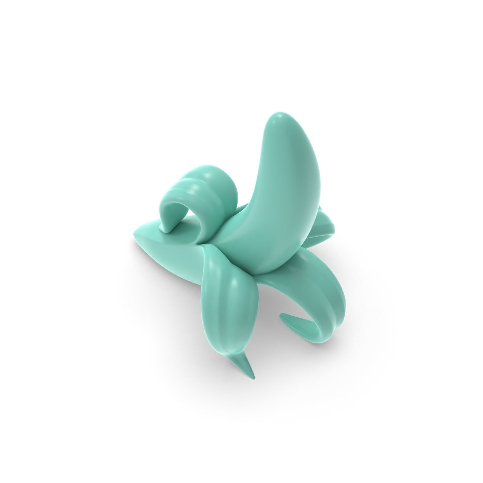 Banana  3D print model_2