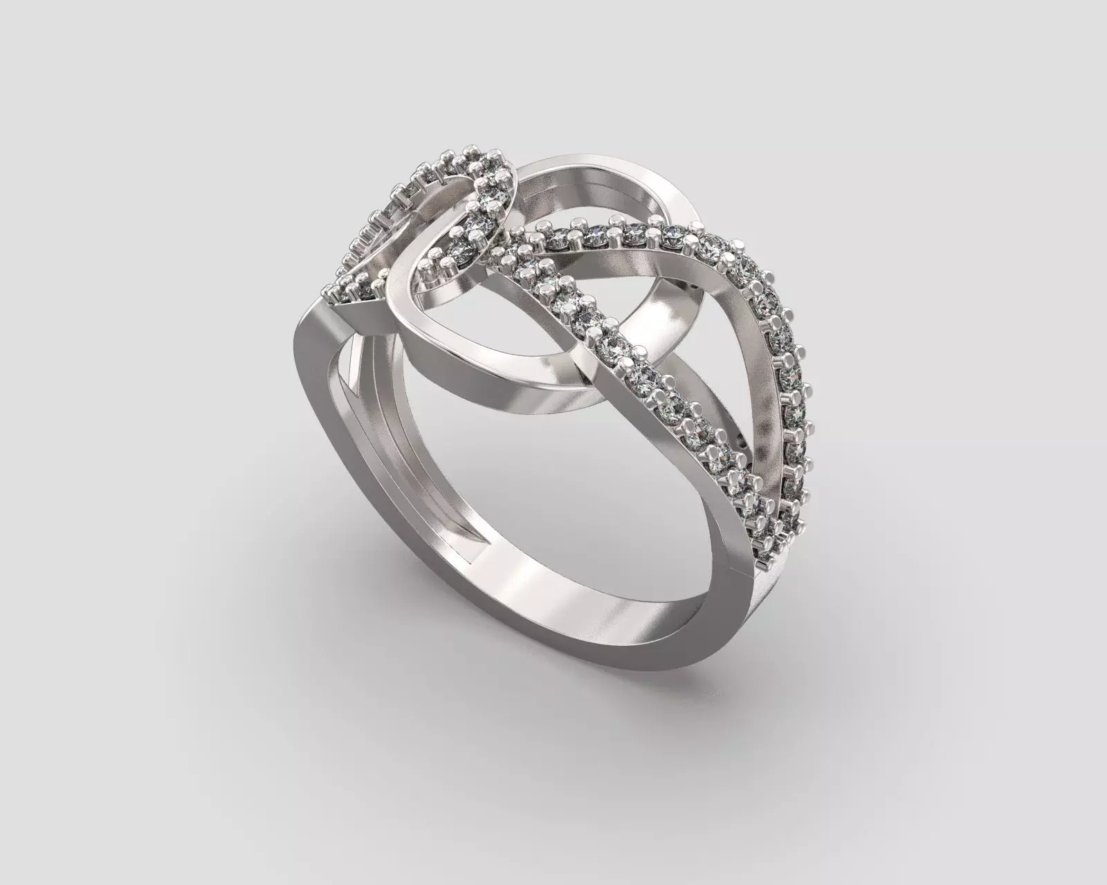 R 104 light ring 3D print model