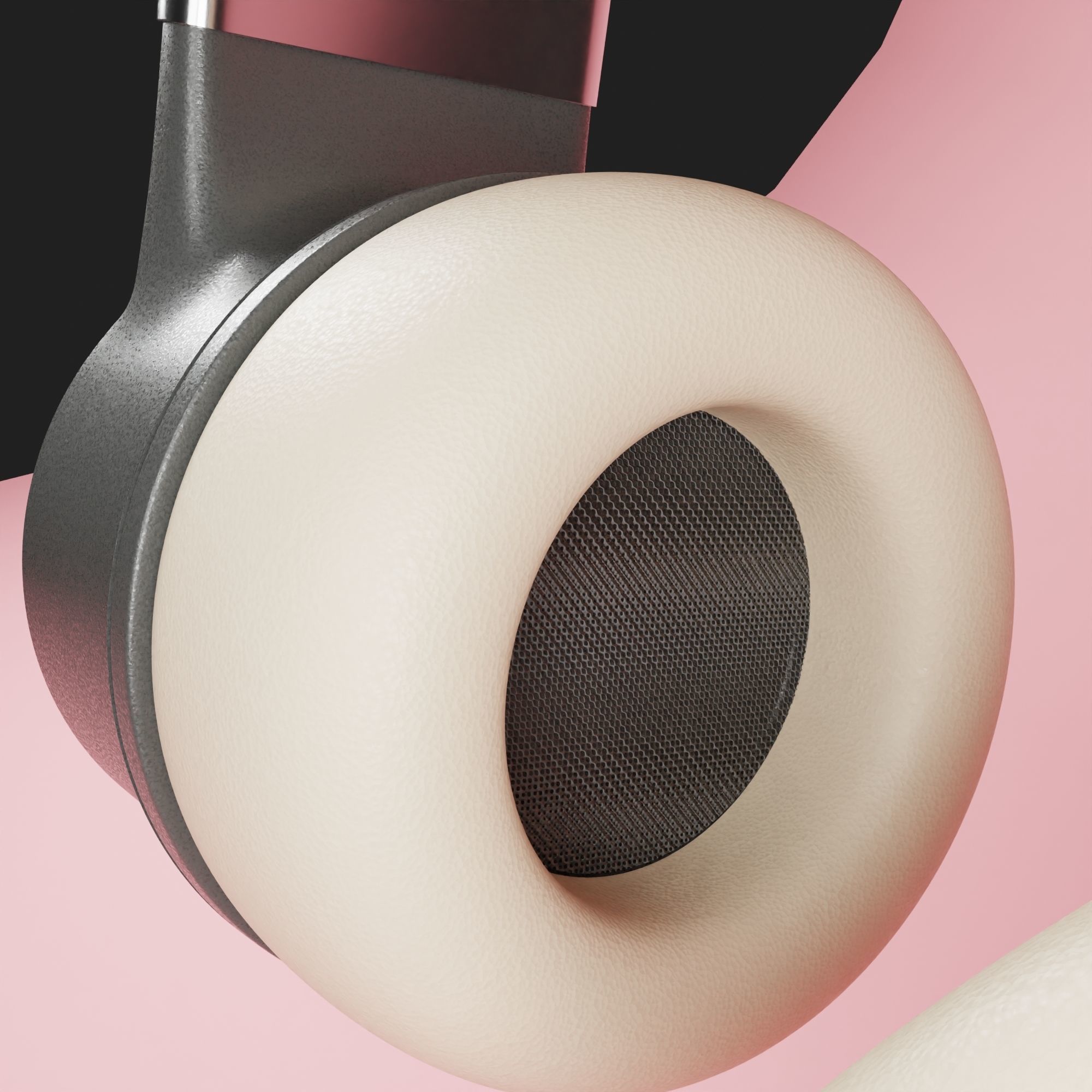 Headphones 3D model_2