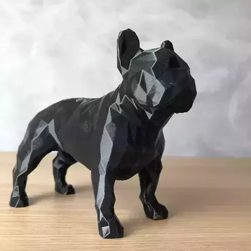 Low Poly French Bulldog