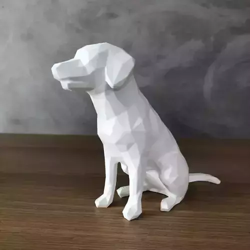 Low Poly Labrador Retriever