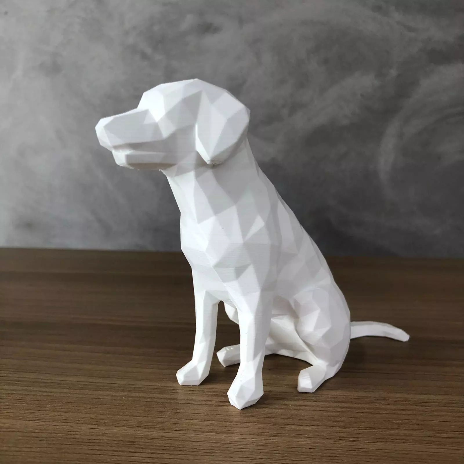 Low Poly Labrador Retriever 3D print model