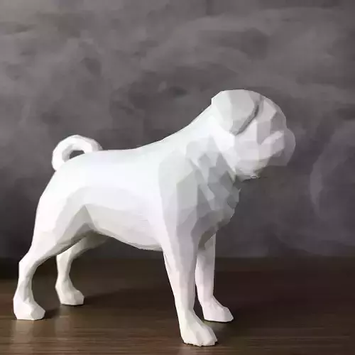 Low Poly Pug