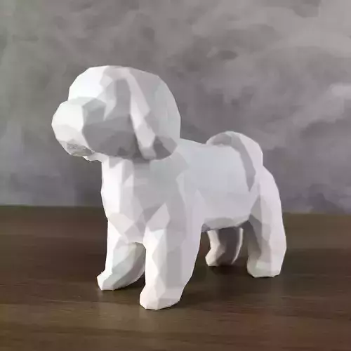 Low Poly Shih tzu