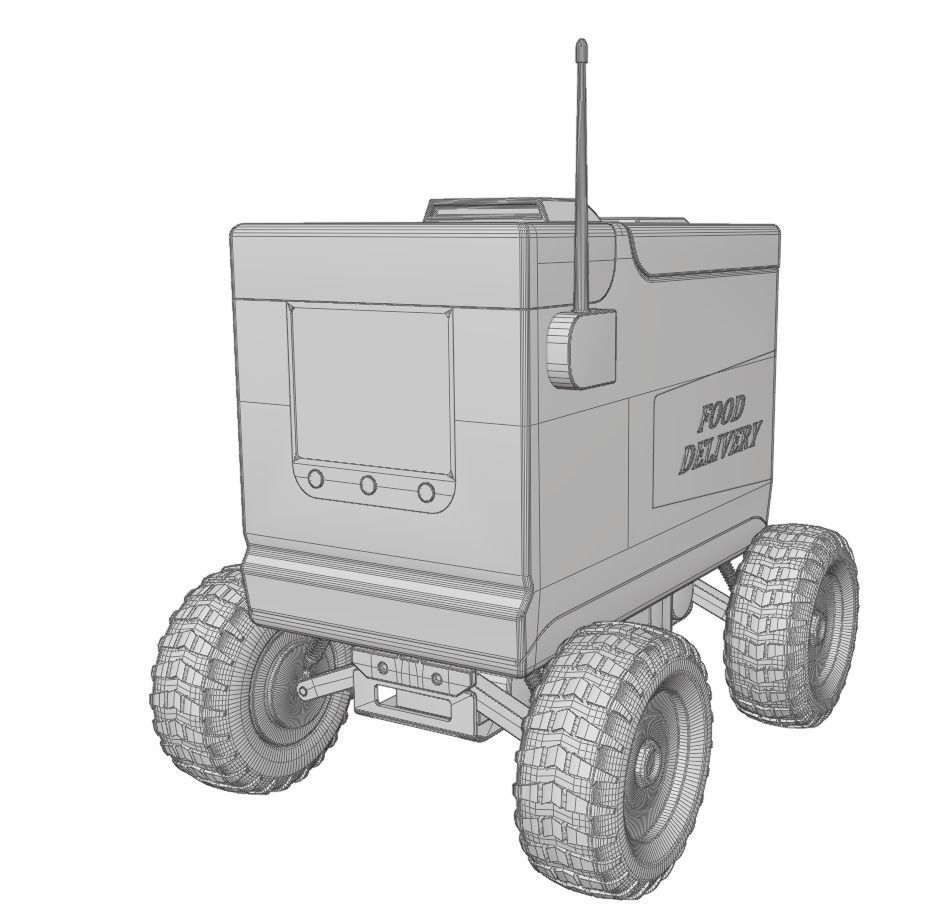 Food Delivery Robot 3D model_15