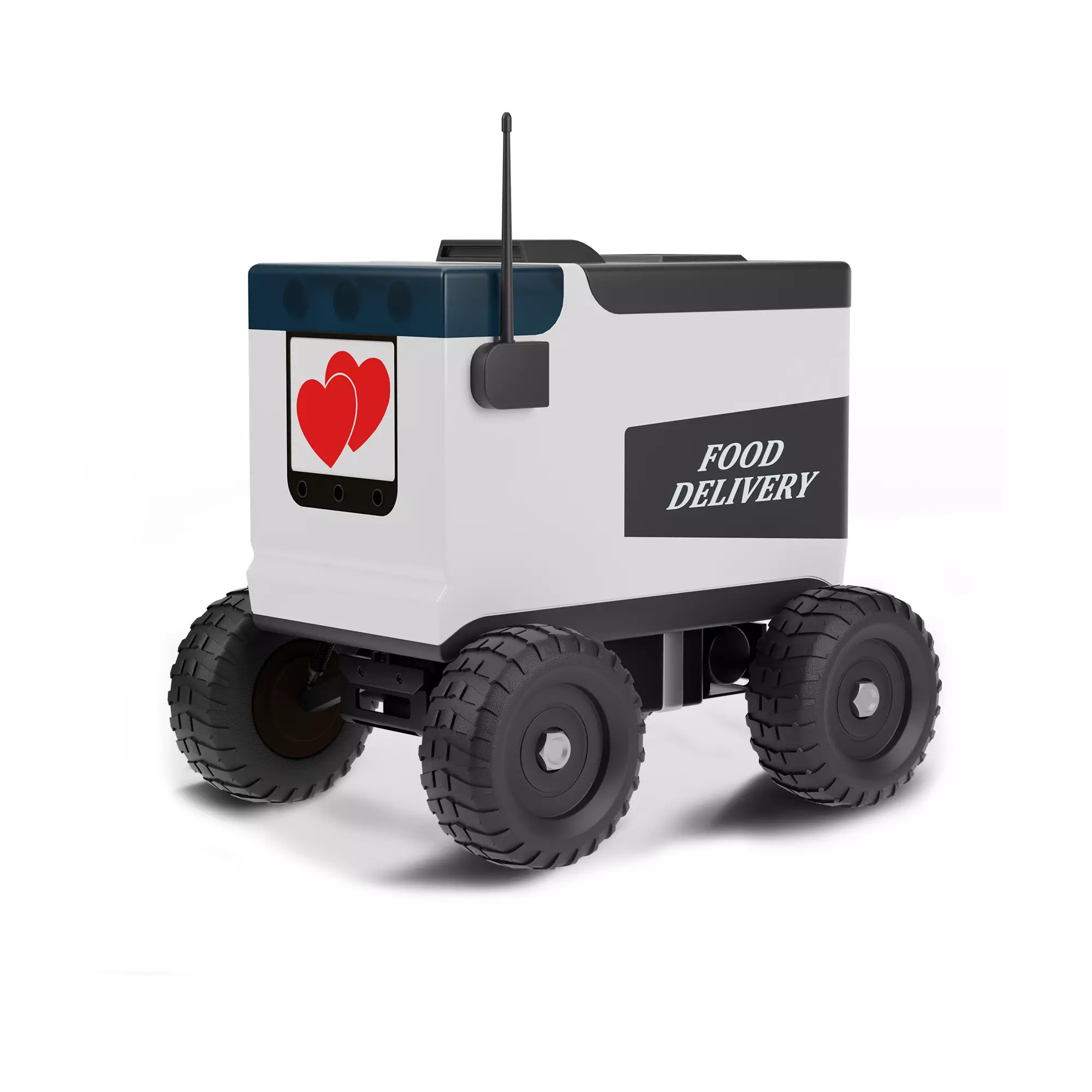 Food Delivery Robot 3D model_0