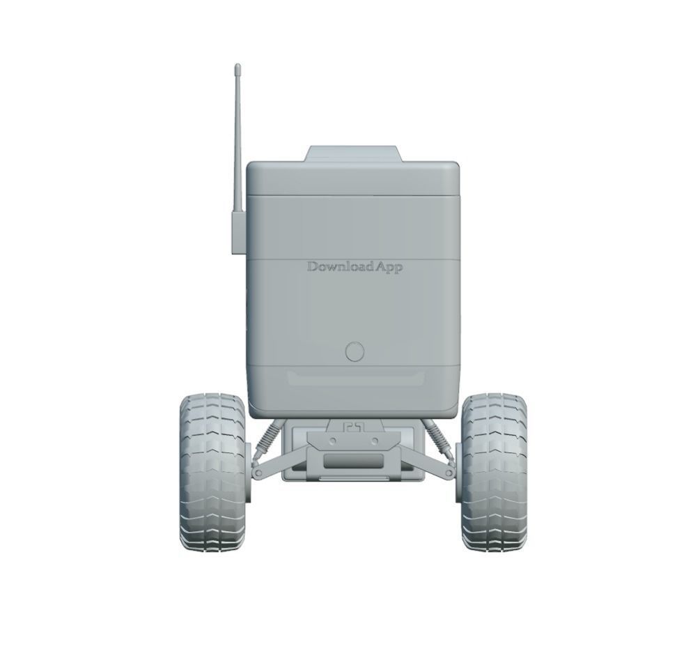 Food Delivery Robot 3D model_12