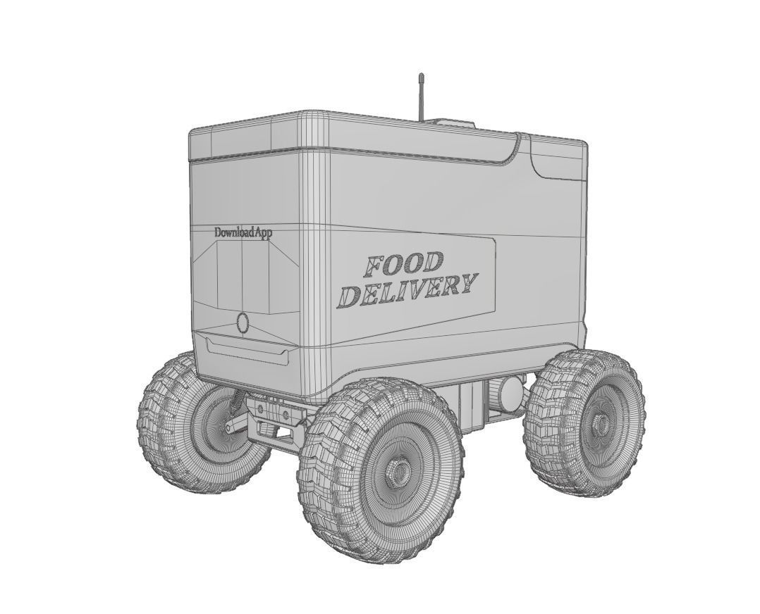 Food Delivery Robot 3D model_18
